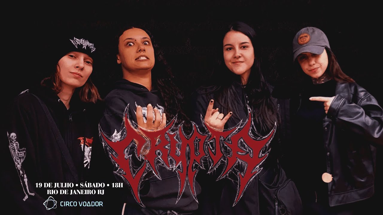 CRYPTA - Circo Voador . 19/07/2025