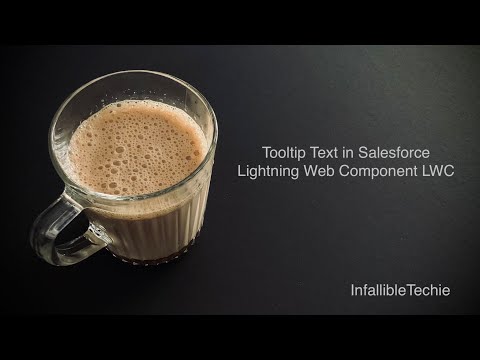 Tooltip Text in Salesforce Lightning Web Component