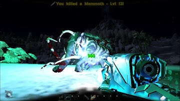 Ark: Survival Evolved: Tek Rifle Gameplay