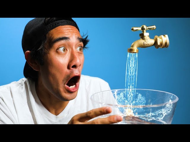 Satisfying Water Illusion Tricks w/ Zach King class=