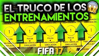 ENTRENAMIENTOS INFINITOS! TRUCO Modo Carrera FIFA 17!