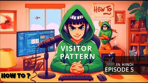 Visitor pattern | Design pattern | [Ep 5] | #VisitorPattern #JavaProgramming  #CodingTutorials
