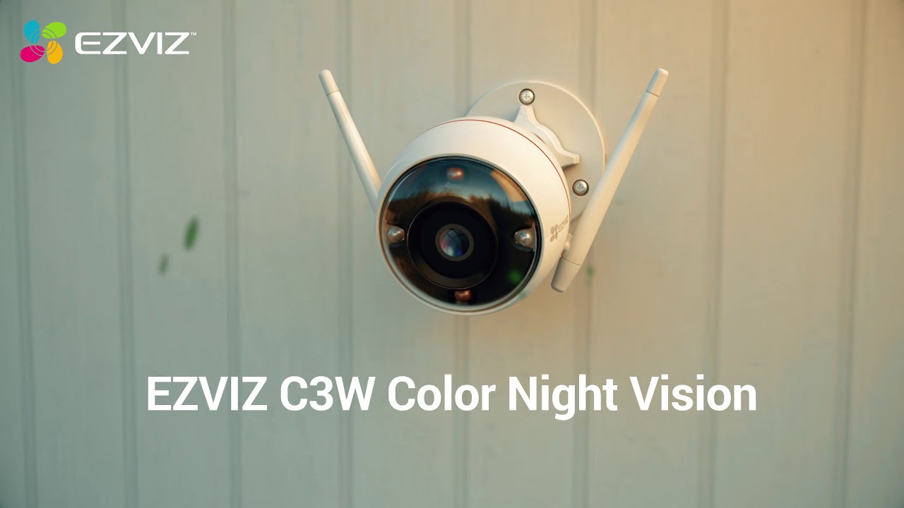 EZVIZ C3W Color Night Vision  Vidéo Commerciale 