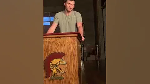 David McCurley (Career Choice Speech)