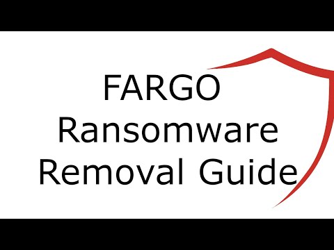 FARGO Ransomware File Virus [.FARGO ] Removal and Decrypt .FARGO Files