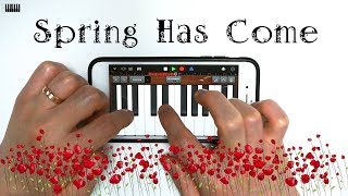 Making Spring Songs with Cell Phones(Spring Has Come) on iPhone / Garage Band screenshot 2