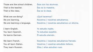SPANISH complete course of 100 lessons + TEXT screenshot 5