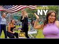 【4K】𝐖𝐀𝐋𝐊 ➜ 𝐒𝐔𝐌𝐌𝐄𝐑 GAMES 🇺🇸USA🇺🇸  4K video 𝐇𝐃𝐑 WALKING Travel channel !!