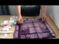 Shibori folding tutorial