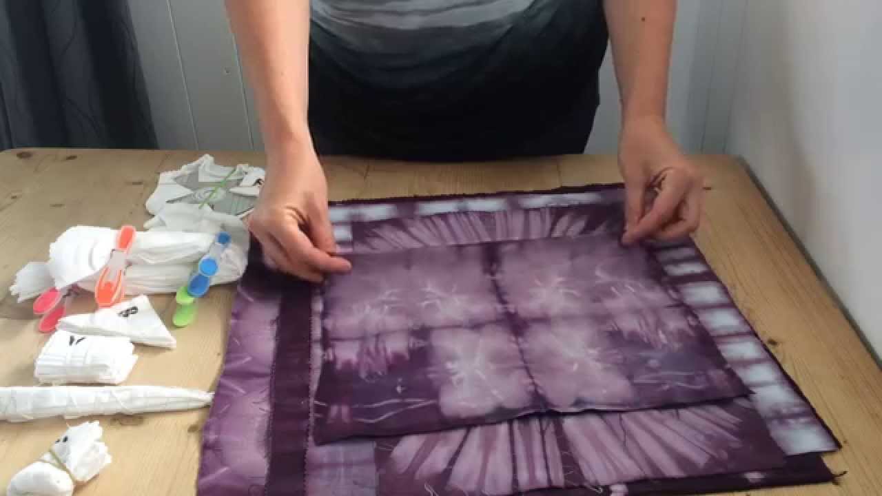 Shibori on Procion Dye - HILARY L HAHN