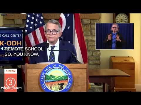 WATCH | Governor DeWine updates cases of COVID-19 in Ohio