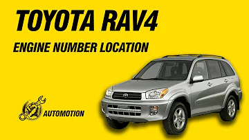 Où trouver le code moteur de ma Toyota Rav 4