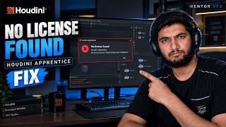 Houdini Apprentice No License Found Error FIX | Quick 2-Minute Solution