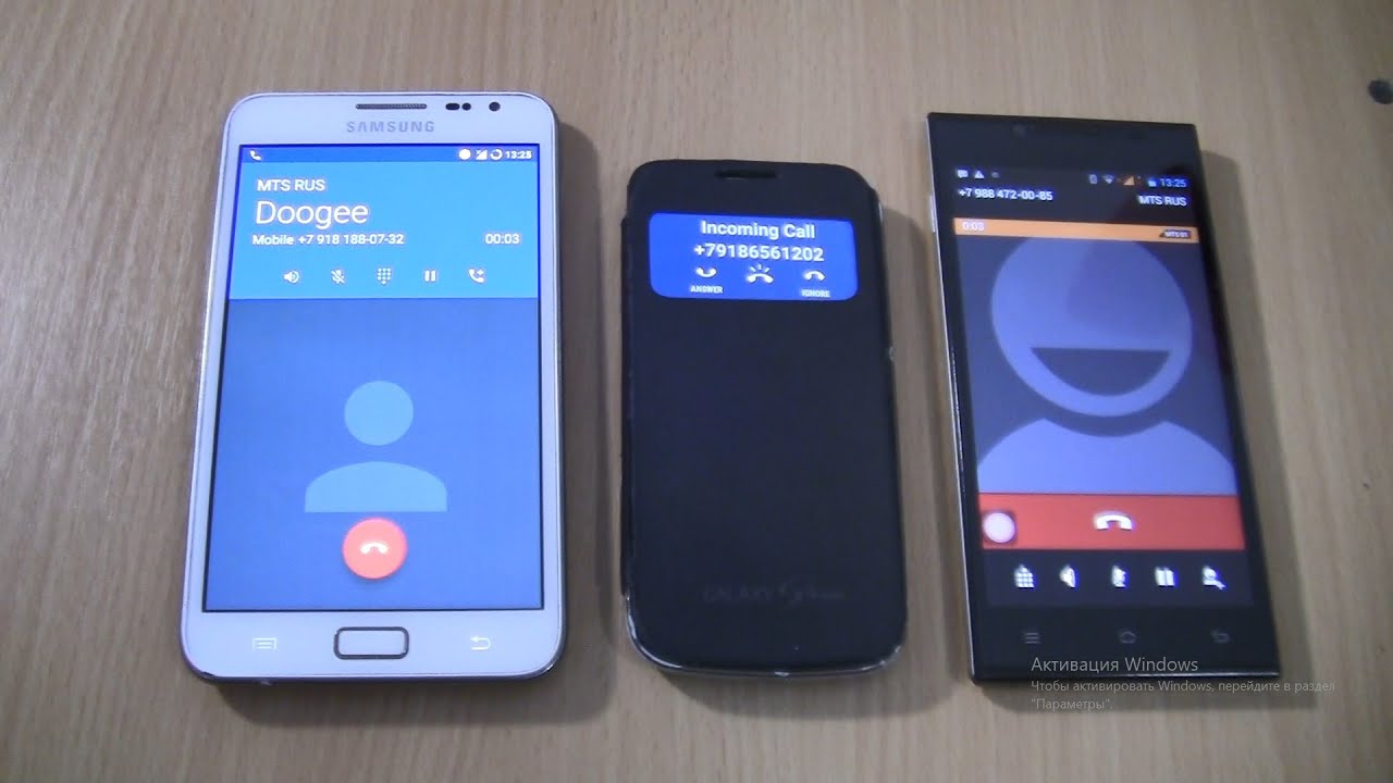 Incoming call&Outgoing call at the Same time Samsung Galaxy Note1 ...