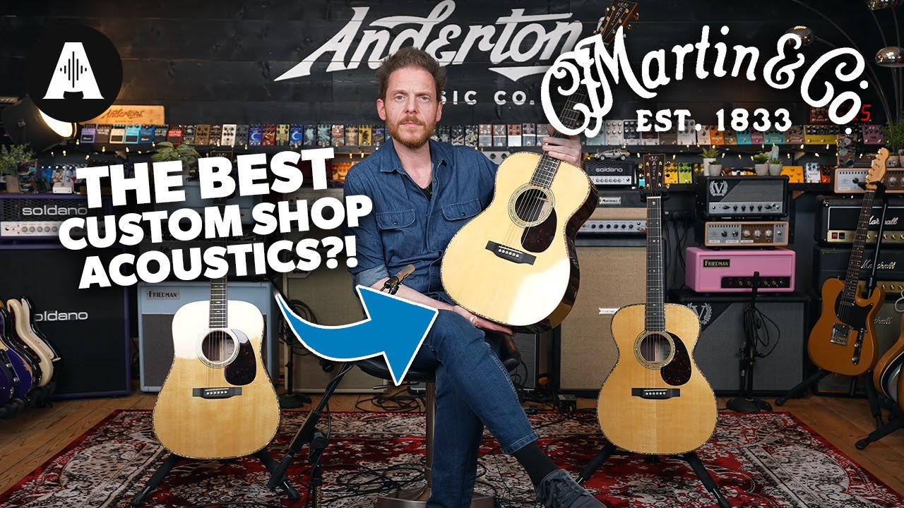 Martin Custom Shop Nazareth Acoustics - Limited Run Beauties