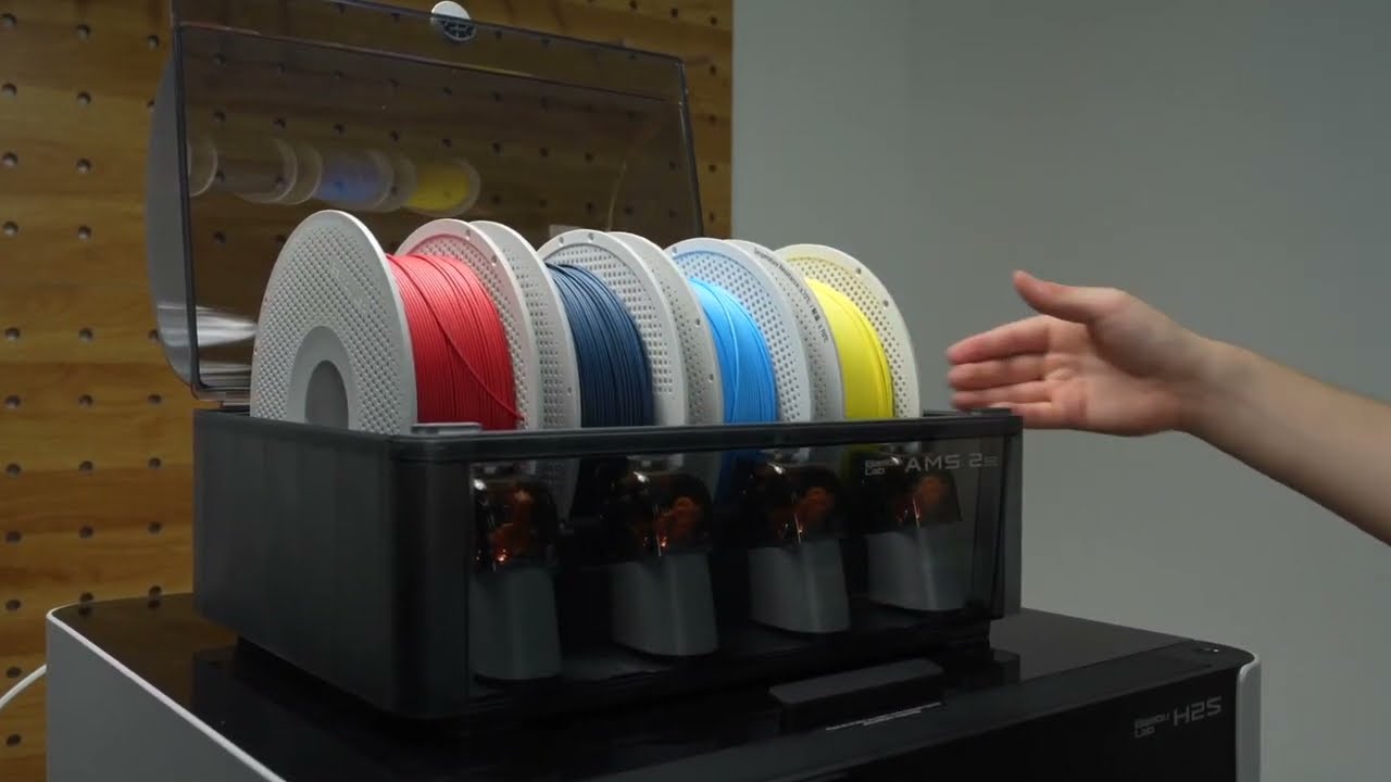 How to Set Up and Print with the Bambulab H2S 3D Printer: First