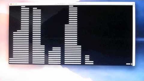 ASCII Spectrum Visualizer in Haskell