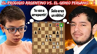 EL NIÑO DE ORO ENFRENTA AL GENIO PERUANO!! | Oro vs. Martínez | (Arena Kings).