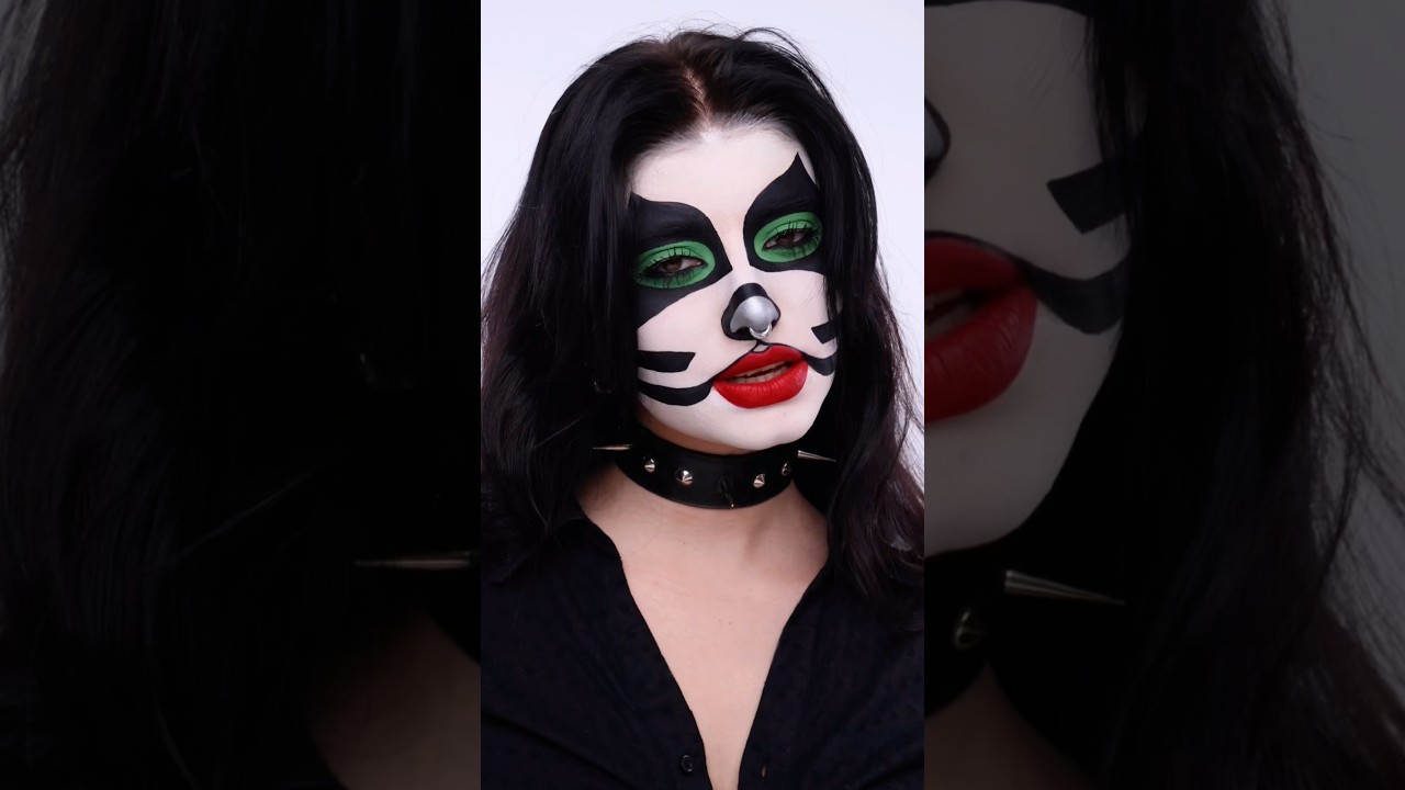 back with another KISS makeup recreation 🐈‍⬛ ib 