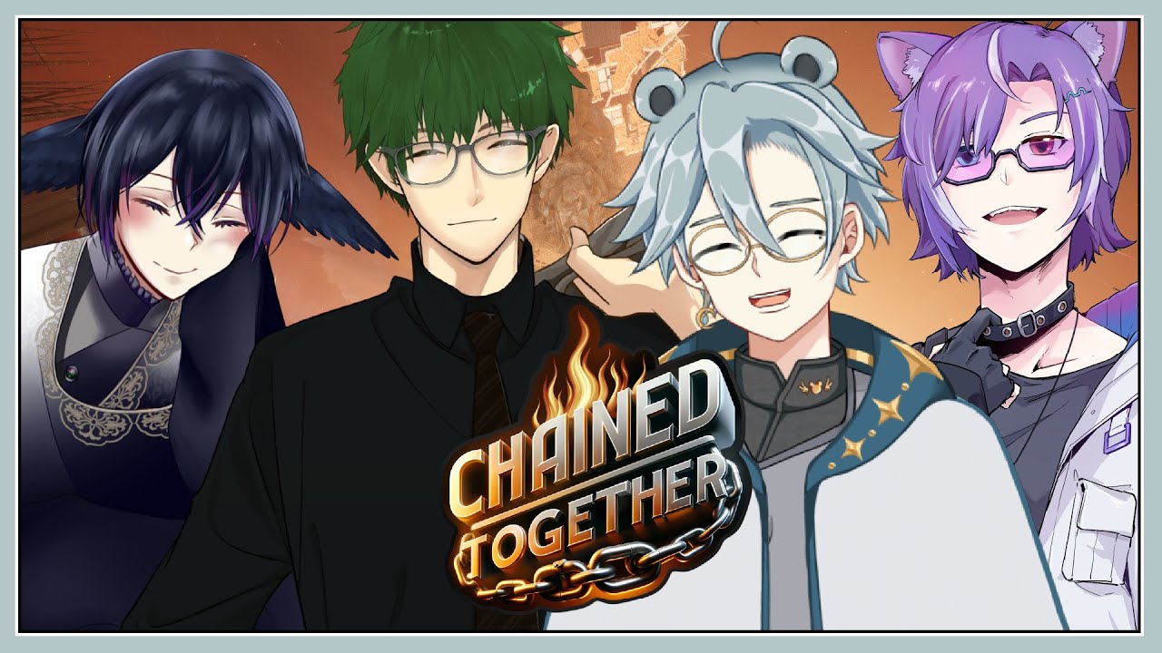 【Chained Together】跨国默契测试！【天雪シイナ】#AmayukiLive | MYViki