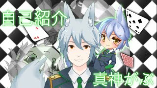 「【自己紹介】真神がぶです！【Vtuber】」のサムネイル
