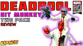 Marvel Legends Deadpool And Hit Monkey 2-Pack Review
