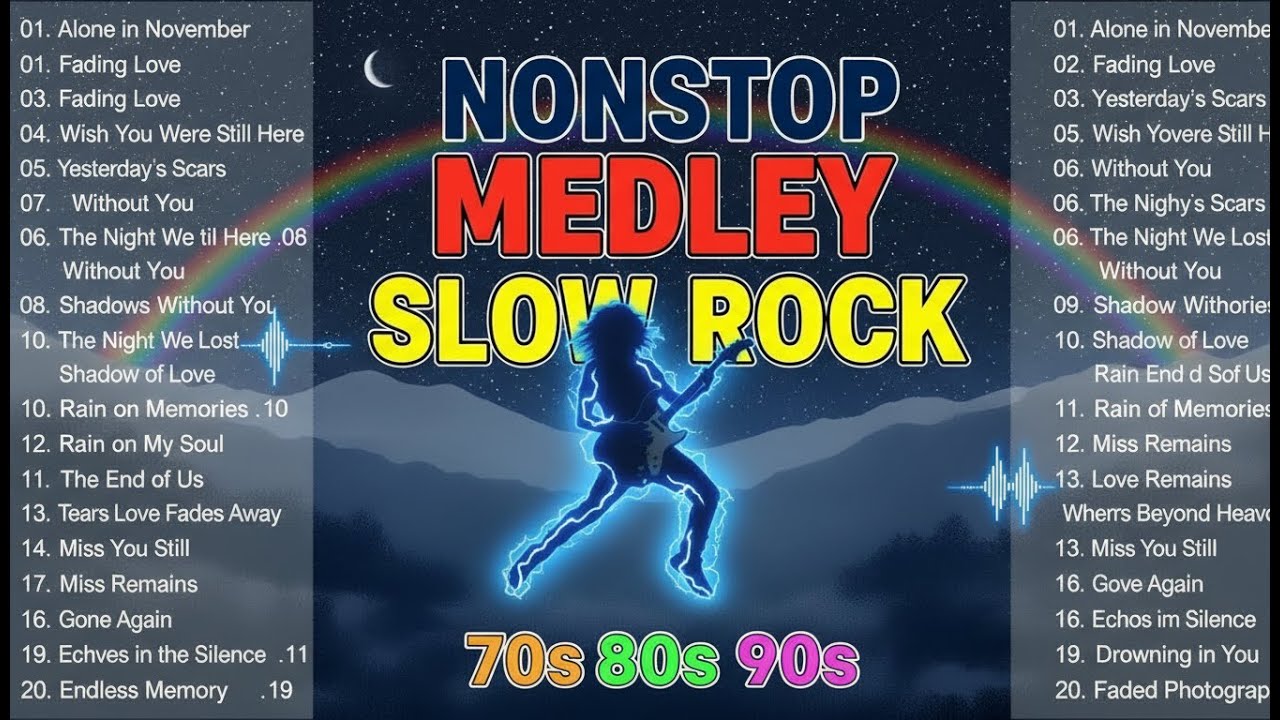 Nonstop Romantic Slow Rock Ballads 70s 80s 90s | Greatest Love Songs Collection