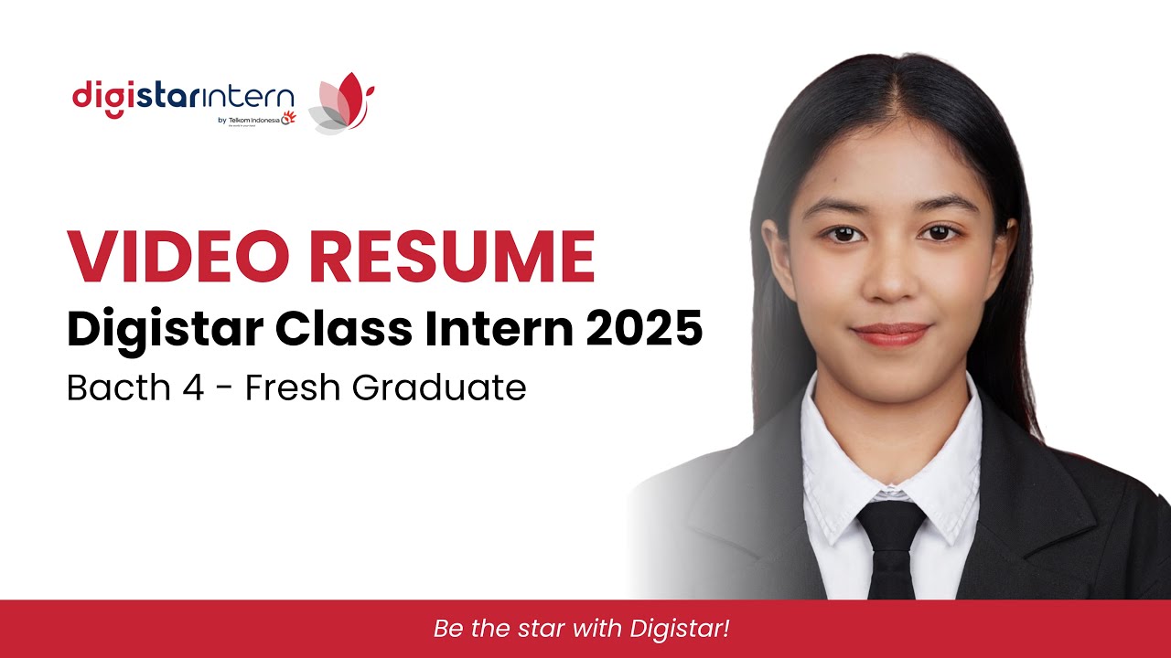 Video Resume Digistar Internship Telkom 2025 - YouTube