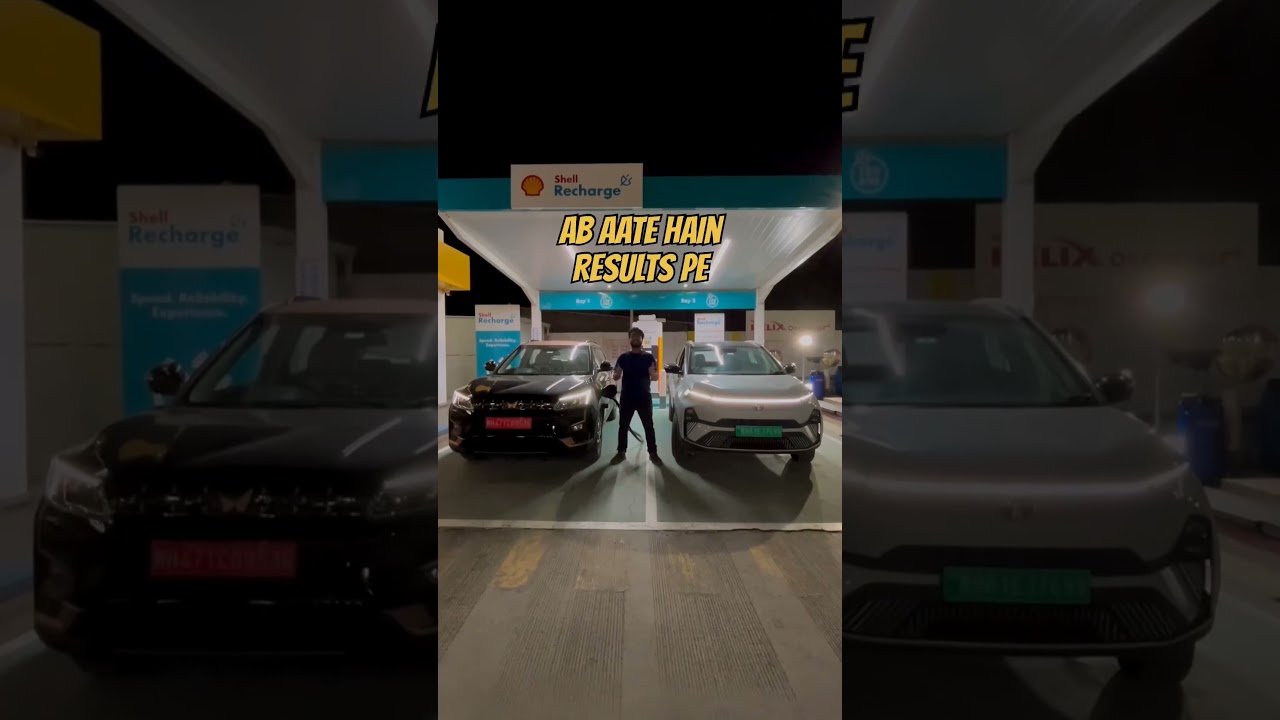 Konsi EV hogi pehele full charge! Nexon vs XUV 400 charging speed tested.