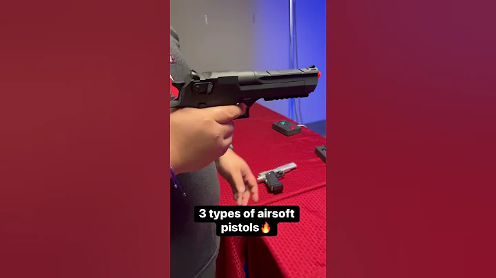 3 different airsoft pistols🔥 #airsoft #airsoftgi #warzone #trending #shorts #pistol #sidearm