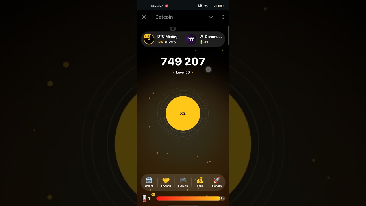 Dotcoin mining project 