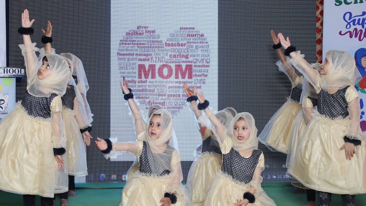 Pyari Maa Mujhko Teri Dua Chahiye Action Performance Safa Public School Super Mom 2024
