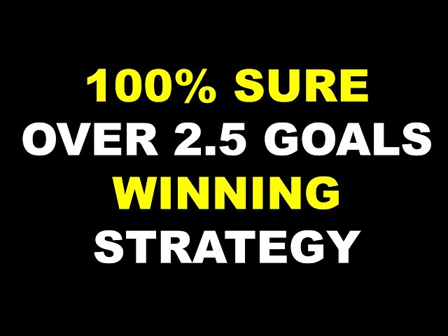 How To Win Long Bet with this Website Strategy  WinDrawWin Over 2.5 Goals  Strategy works 100% 