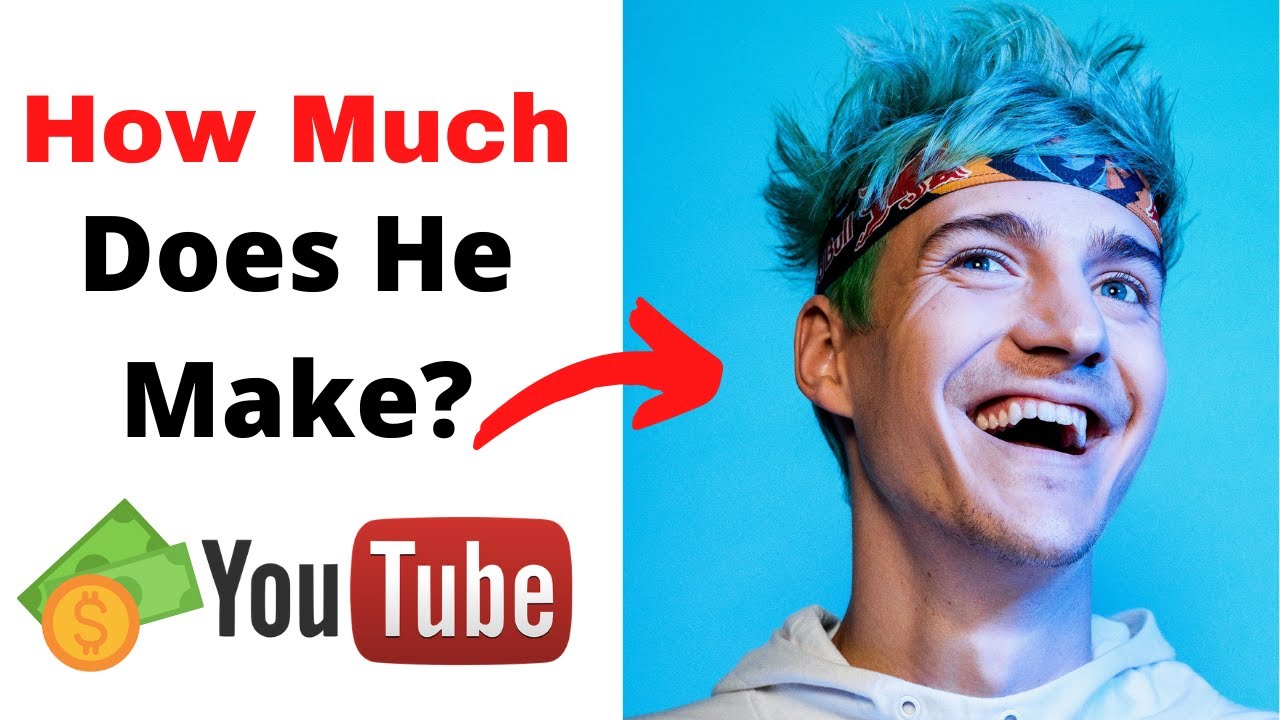 How Much Does Ninja Make on YouTube - YouTube