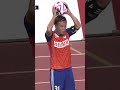 こんなスローイン見たことある〜❓#albirex #アルビレックス新潟
