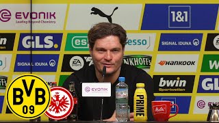 „Ein Verdienter Sieg Für Uns“ | Pk Mit Terzic & Toppmöller | Bvb – Eintracht Frankfurt