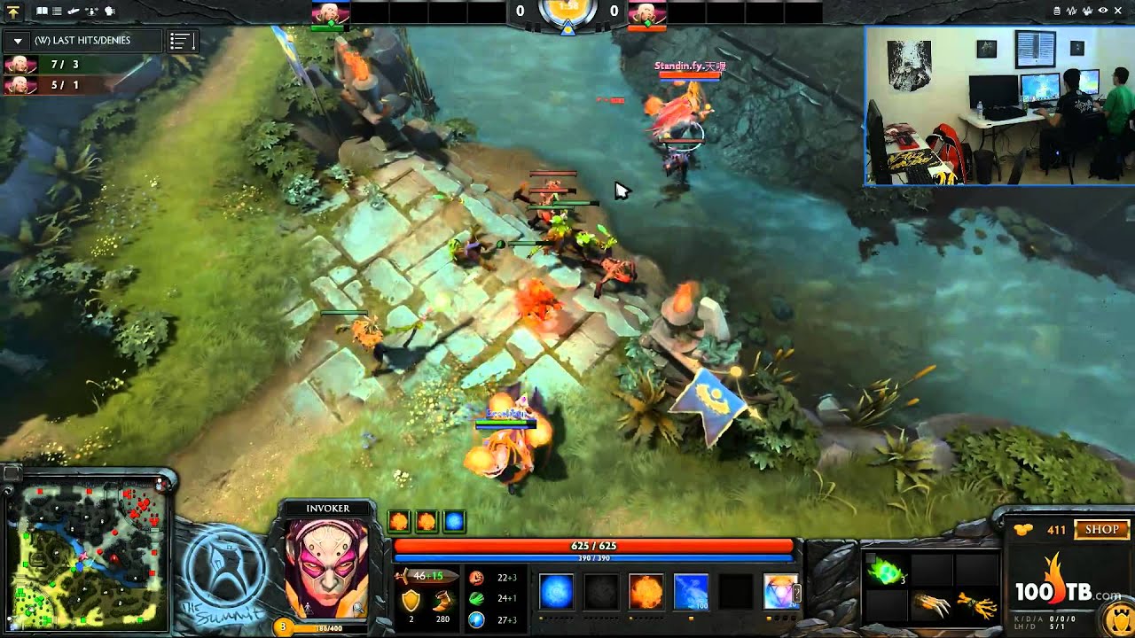 Fy vs Excalibur - Game 1 (Summit LAN - 1v1 Invoker)