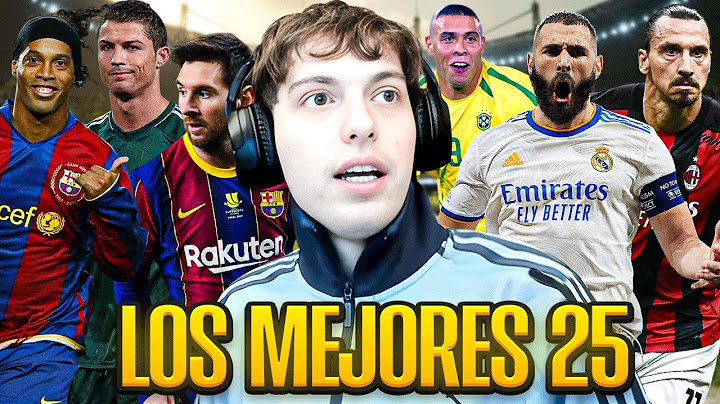 LOS MEJORES 25 JUGADORES DE FUTBOL DEL SIGLO 21 - DAVOO XENEIZE