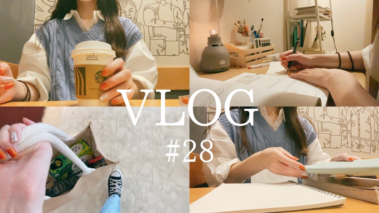 Vlog 勉強の秋 最近の2日間の日常vlog Youtube