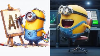 Despicable Me 4 - Minion Intelligence (Big Game Spot) DRAWING MEME