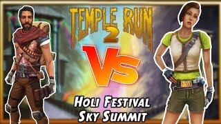 Rahi Raaja Vs Maria Selva Holi Festival Temple Run 2