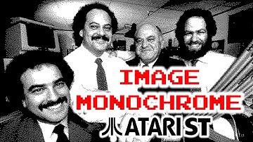 Afficher une image monochrome en assembleur sur Atari ST