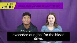 10/25 Video Announcements