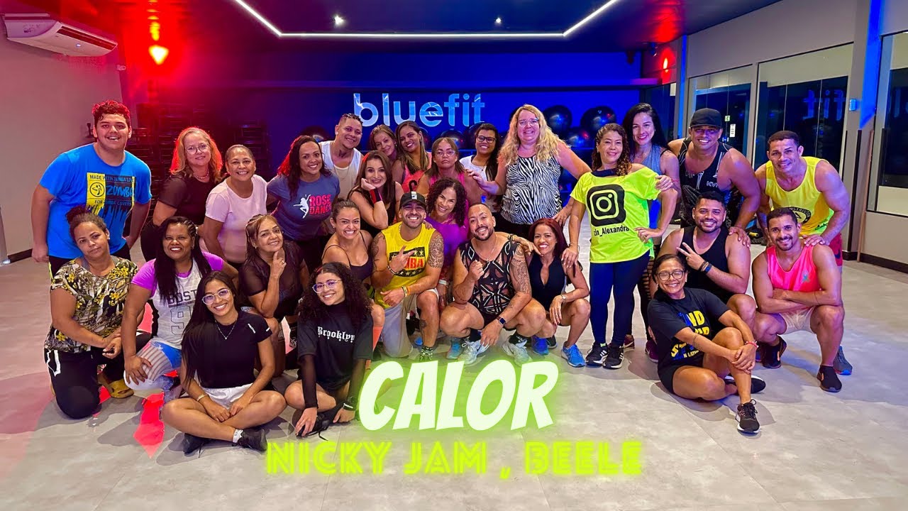 ☀️CALOR ☀️- Nicky Jam FT Beele | DANCE BRASIL | ZUMBA | ( CHOREOGRAPHY )