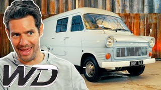 Elvis Transforms A Legendary 1974 Ford Transit Used In The German Fire Brigade | Wheeler Dealers