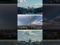 Cloudscape in Kyiv. Timelapse