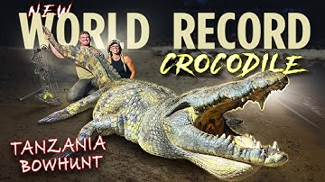Bowhunting A World Record Crocodile | Josh Bowmar’s Pending Archery World Record |