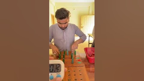 Eps topik assemble Skill test practices pin game complete in 35 seconds