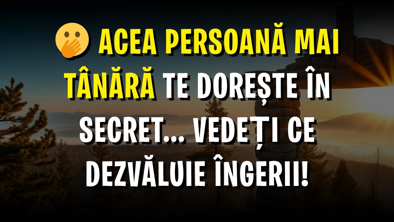 🫢 Acea persoană MAI TÂNĂRĂ TE DOREȘTE în secret... Vedeți ce dezvăluie îngerii!