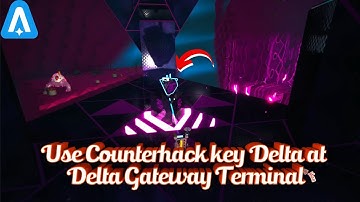Astroneer glitchwalker Use counterhack key delta at delta gateway terminal | Little Bug